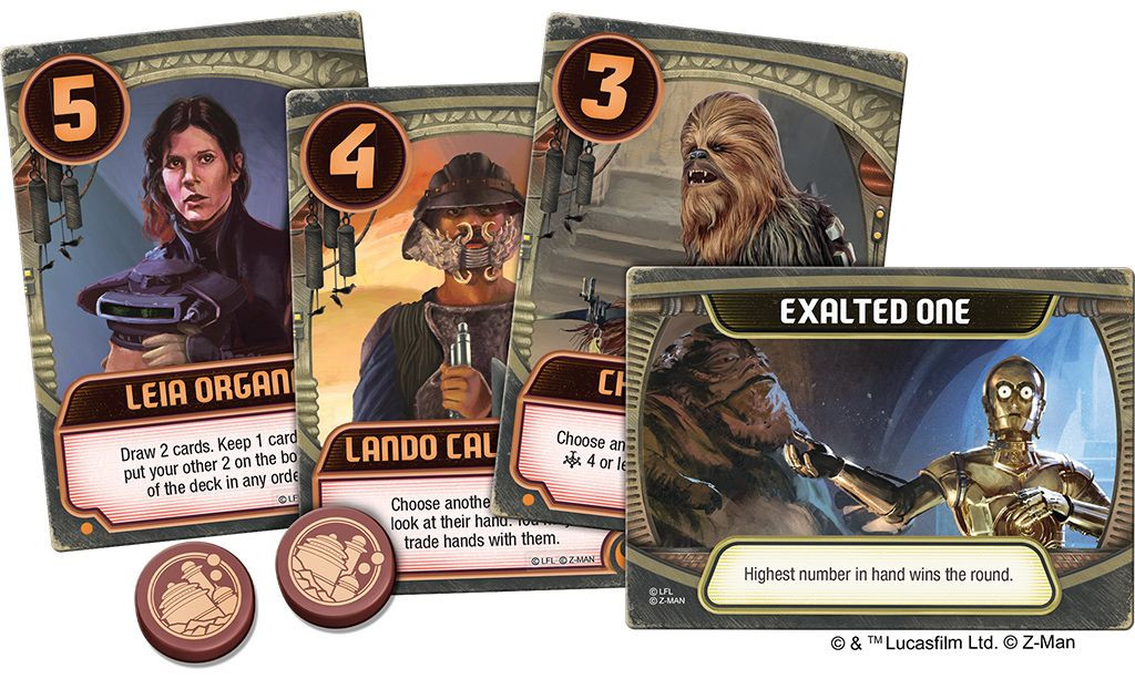 Love Letter : Star Wars - Jabbas Palace A Love Letter Game